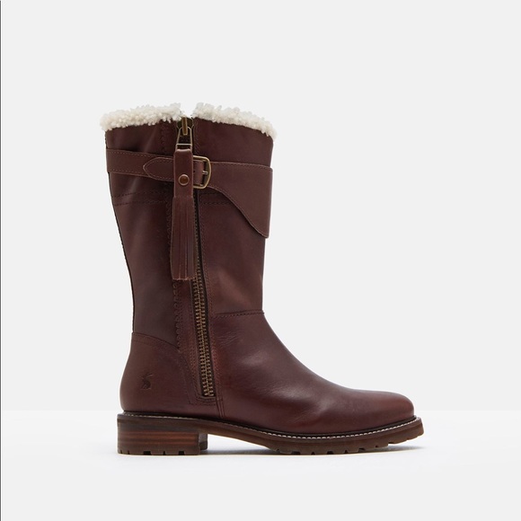 Joules Shoes - NWT- FINCHDALE MID CALF WATER RESISTANT BOOTS